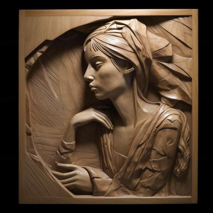 نموذج ثلاثي الأبعاد لآلة CNC 3D Art 